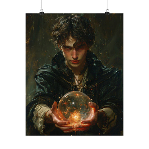 Framed Sorcerer's Apprentice Art Print 11x14