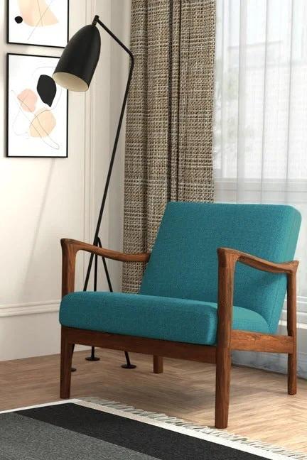 Zephyr Mid-Century Modern Chair Accent Chairs