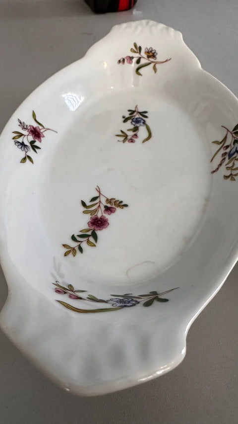 Italian hand painted China Tray - set