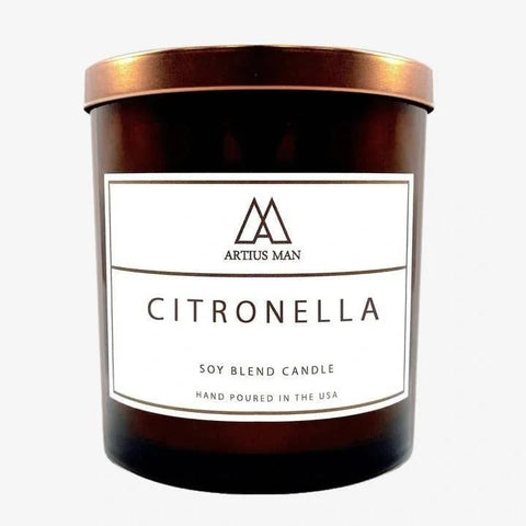 Citronella - Soy Blend Wood Wick Candle Candles