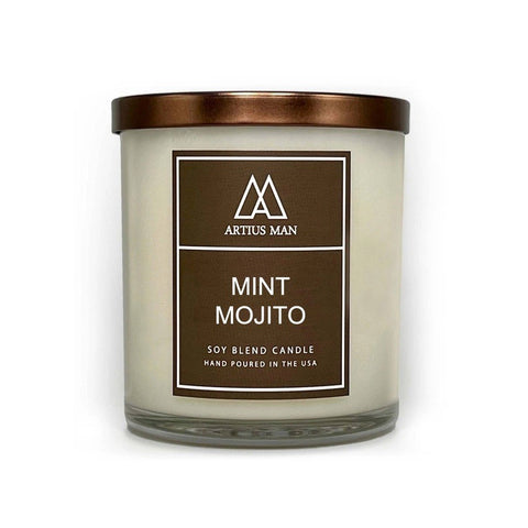 Mint Mojito - Soy Blend - Wood Wick Candles