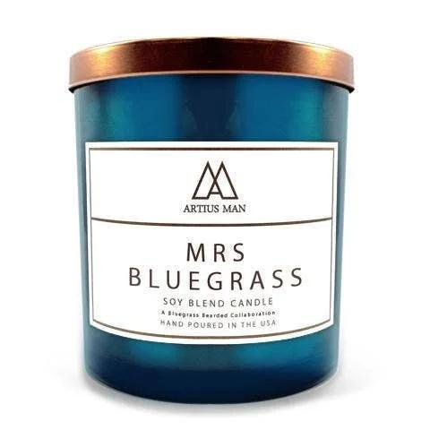 Mrs. bluegrass - Soy Blend Wood Wick Candle Candles