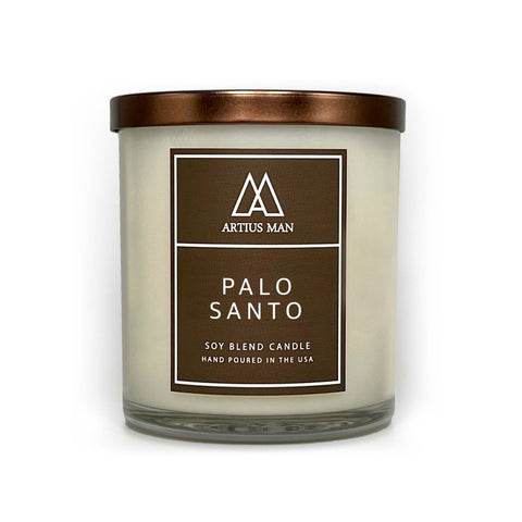 Palo Santo - Soy Blend Wood Wick Candle Candles