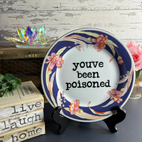 Upcycled Vintage Plates | You've Been Poisoned