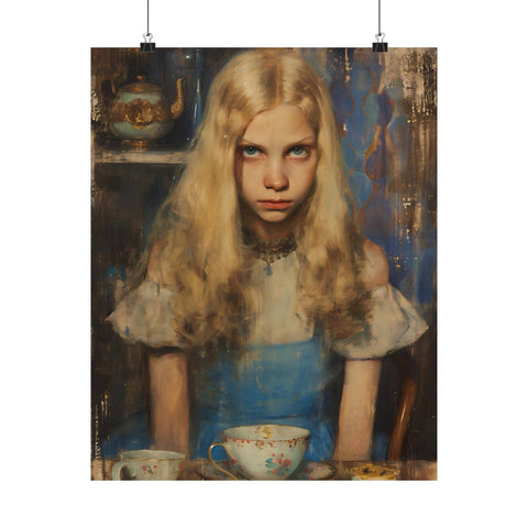 Framed Alice in Wonderland Art Print
