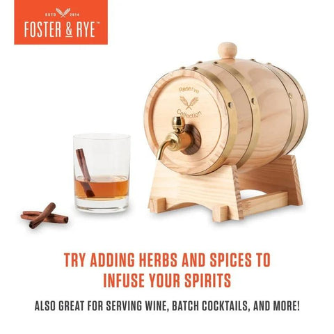 Whiskey Barrel Drink Dispenser Dispensers