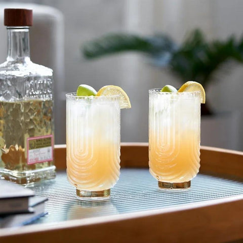 Gatsby Highball Glasses - Set of 2 Drinkware