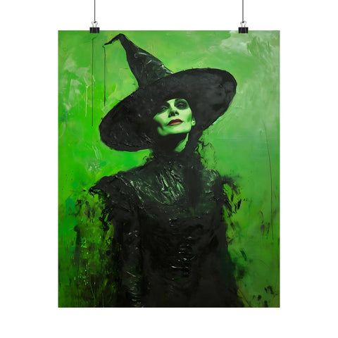 Framed Wicked Witch of the West Art Print 11x14