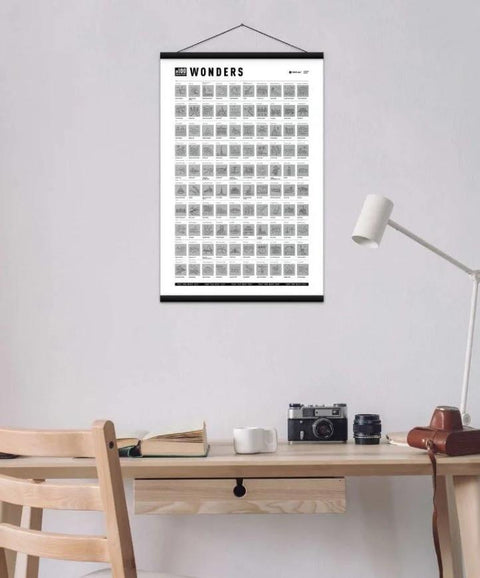 100 Bucket List 5 Different Editions Scratch Off Maps