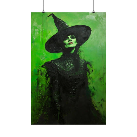 Framed Wicked Witch of the West Art Print 11x14
