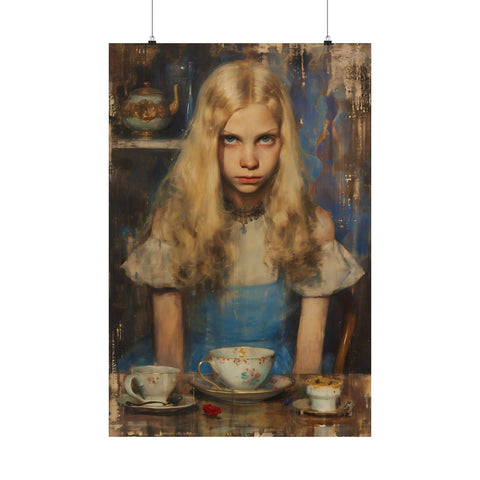 Framed Alice in Wonderland Art Print