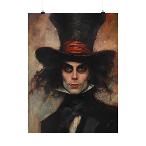 Framed Mad Hatter Art Print
