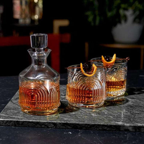 Beau Stacking Decanter Set-Decanters-nikal + dust