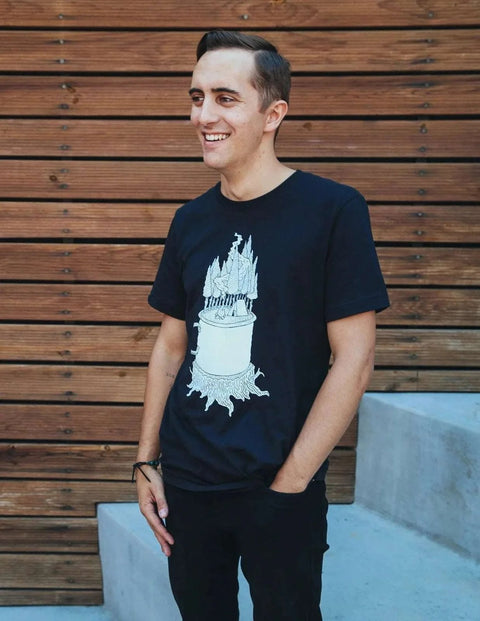 Camping Cup Tee-Graphic T-Shirts-nikal + dust