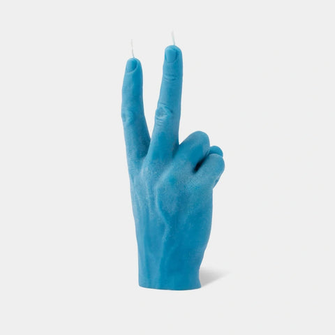 CandleHand Hand Gesture Candle - Victory/Peace