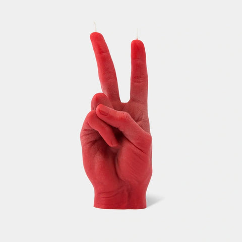 CandleHand Hand Gesture Candle - Victory/Peace