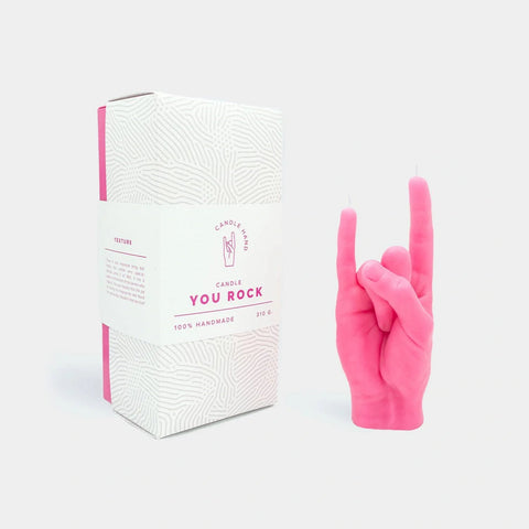 CandleHand Hand Gesture Candle - You Rock