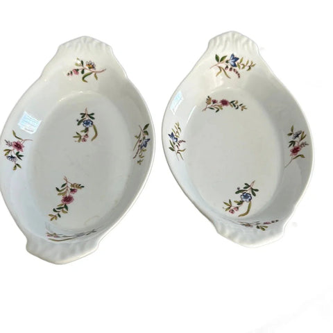 Italian hand painted China Tray - set