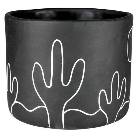 Desert Vista Planter Pot - Cement-Planters-nikal + dust