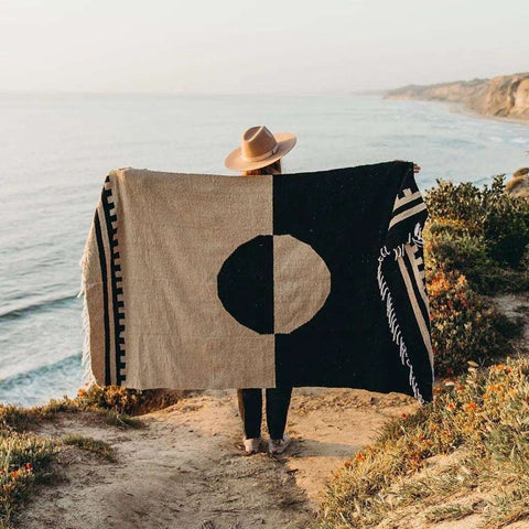 Divided Sky Blanket-Blankets-nikal + dust