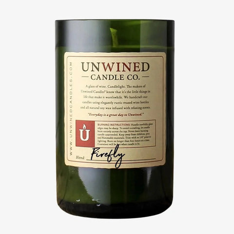 Firefly Signature Series - Wine Bottle Candle Candles