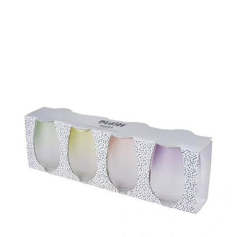 Frosted: Ombre Stemless Wine Glasses Drinkware