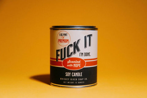Fuck It Vintage Paint Can·dle | Funny Candle