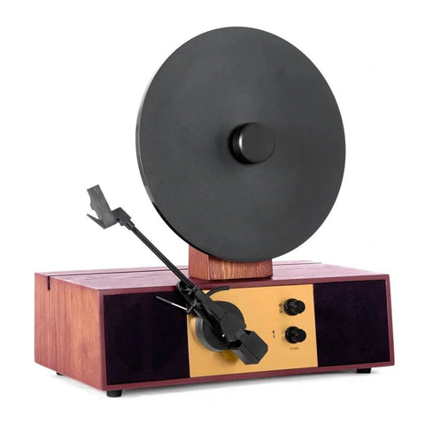 Fuse Rec | Vertical Vinyl Record Player-Turntables-nikal + dust