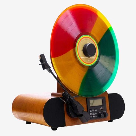 Fuse Vert | Vertical Vinyl Record Player-Turntables-nikal + dust