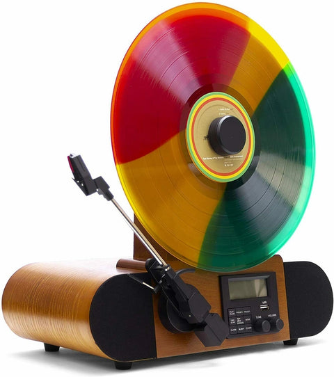 Fuse Vert | Vertical Vinyl Record Player w/ Bluetooth
