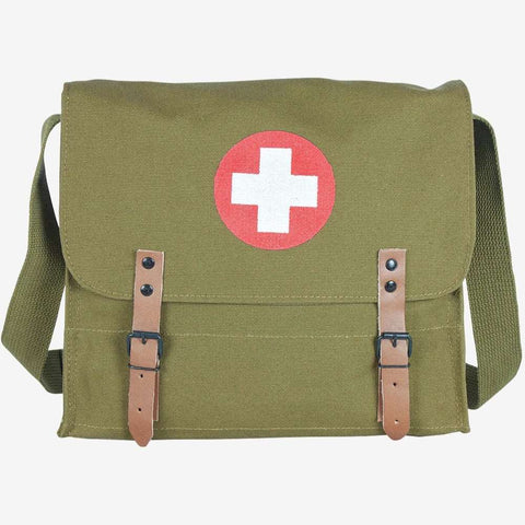 German Style Medic Bag-Messenger Bags-nikal + dust