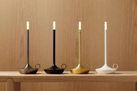 Graypants Wick Portable Rechargeable Lamps-Table Lamps-nikal + dust