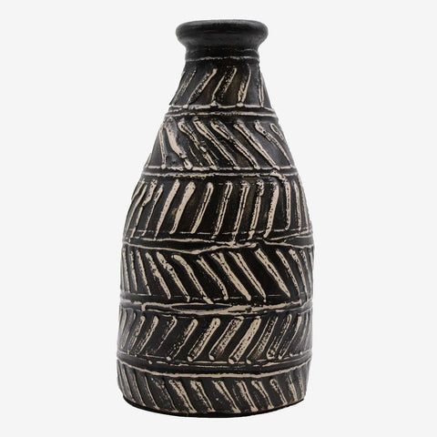 Greek Taper Vase - Chocolate-Vases-nikal + dust