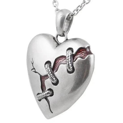Heart Necklace - Cure For A Broken Heart-Necklaces-nikal + dust