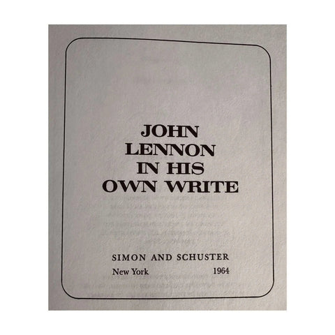 In My Own Write - John Lennon - (1964)