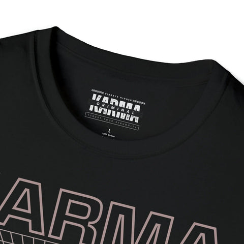 KarmaCriminal Softstyle Tee-Graphic T-Shirts-nikal + dust
