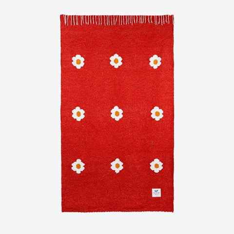 Lazy Daisy Blanket - Sustainably Sourced Throw-Blankets-nikal + dust