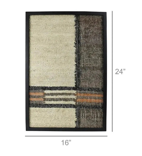 Mana Woven Wall Art, Lines-Wall Hanging-nikal + dust