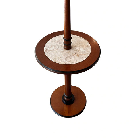 Mid Century Modern Lamp Tiled Table With Shade