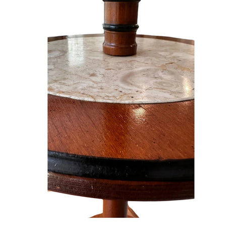Mid Century Modern Lamp Tiled Table With Shade