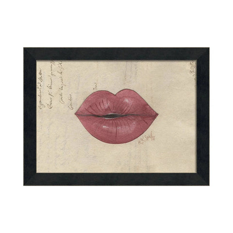 My Lips 01 Framed/Glass