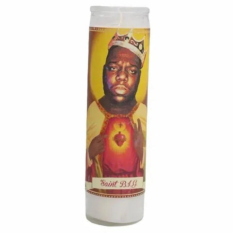 Notorious B.I.G. Devotional Prayer Saint Candle-Candles-nikal + dust