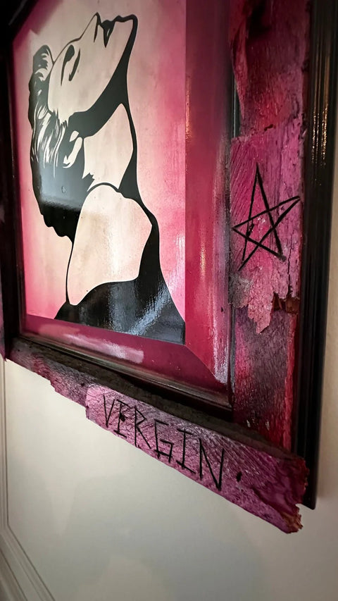Original Mixed Media Wall Art - Madonna - Like a Virgin