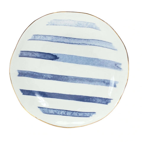 Dinnerware Plate Set (Set of 4) 7"D Ceramic