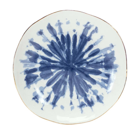 Dinnerware Plate Set (Set of 4) 7"D Ceramic