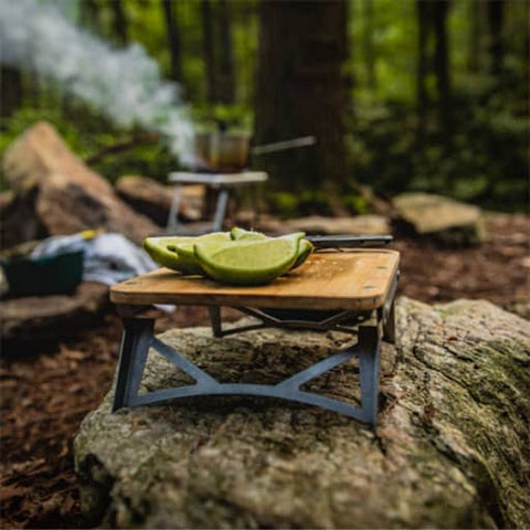 Camping Prep Surface Elevated Cutting Board Camping Kitchen
