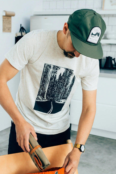 Redwoods Tee-Graphic T-Shirts-nikal + dust