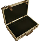 Light Tan Canvas Suitcase