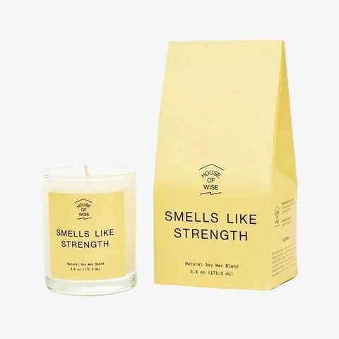 Smells Like Strength Candle-Candles-nikal + dust