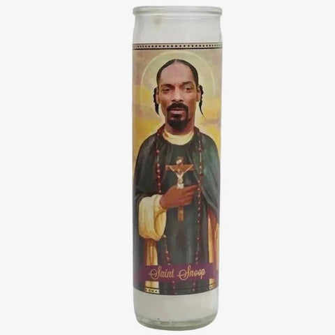 Snoop Dogg Devotional Prayer Saint Candle-Candles-nikal + dust
